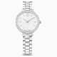 Swarovski Matrix 3-Link Watch Swiss Made Metal Bracelet Silver Tone Stainless Steel SW5706182