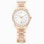 Swarovski Matrix Date Watch Swiss Made Metal Bracelet Rose Gold Tone Rose Gold-Tone Finish SW5734659
