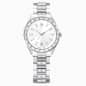 Swarovski Matrix Date Watch Swiss Made Metal Bracelet Silver Tone Stainless Steel SW5734665