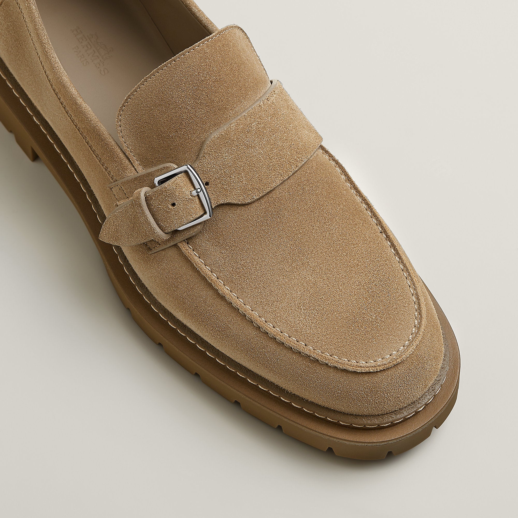 Hermes Maxime Loafer Beige Sable