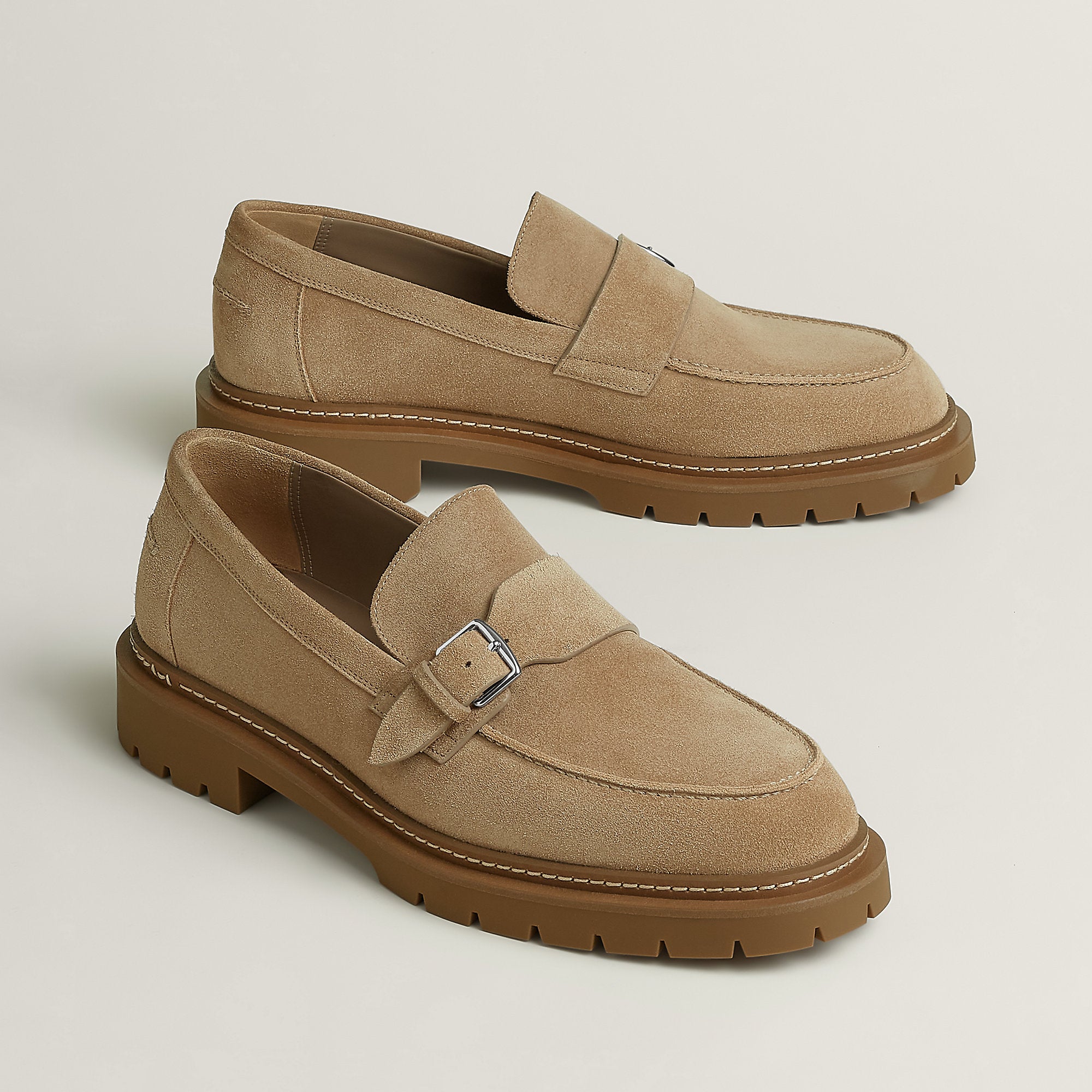 Hermes Maxime Loafer Beige Sable