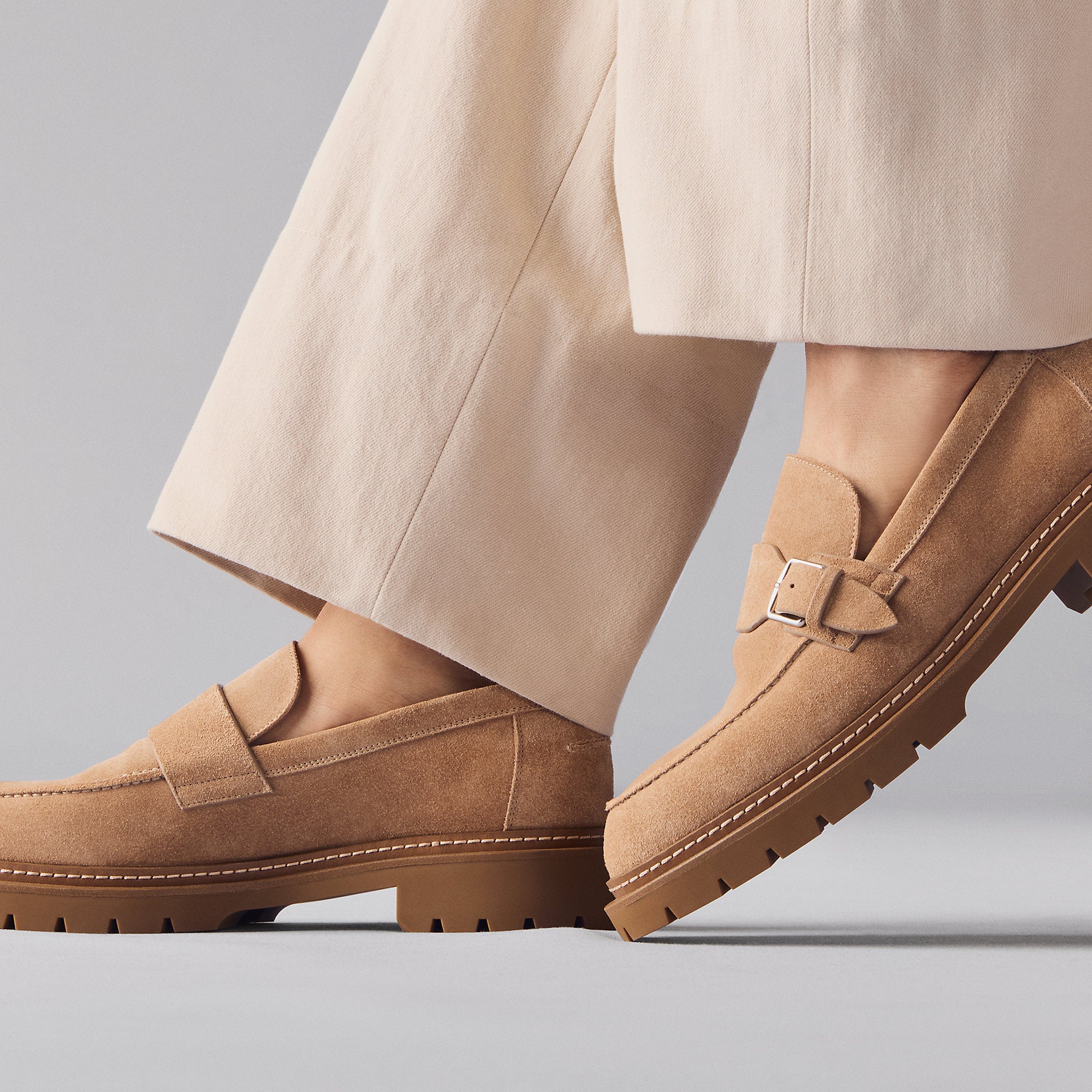 Hermes Maxime Loafer Beige Sable