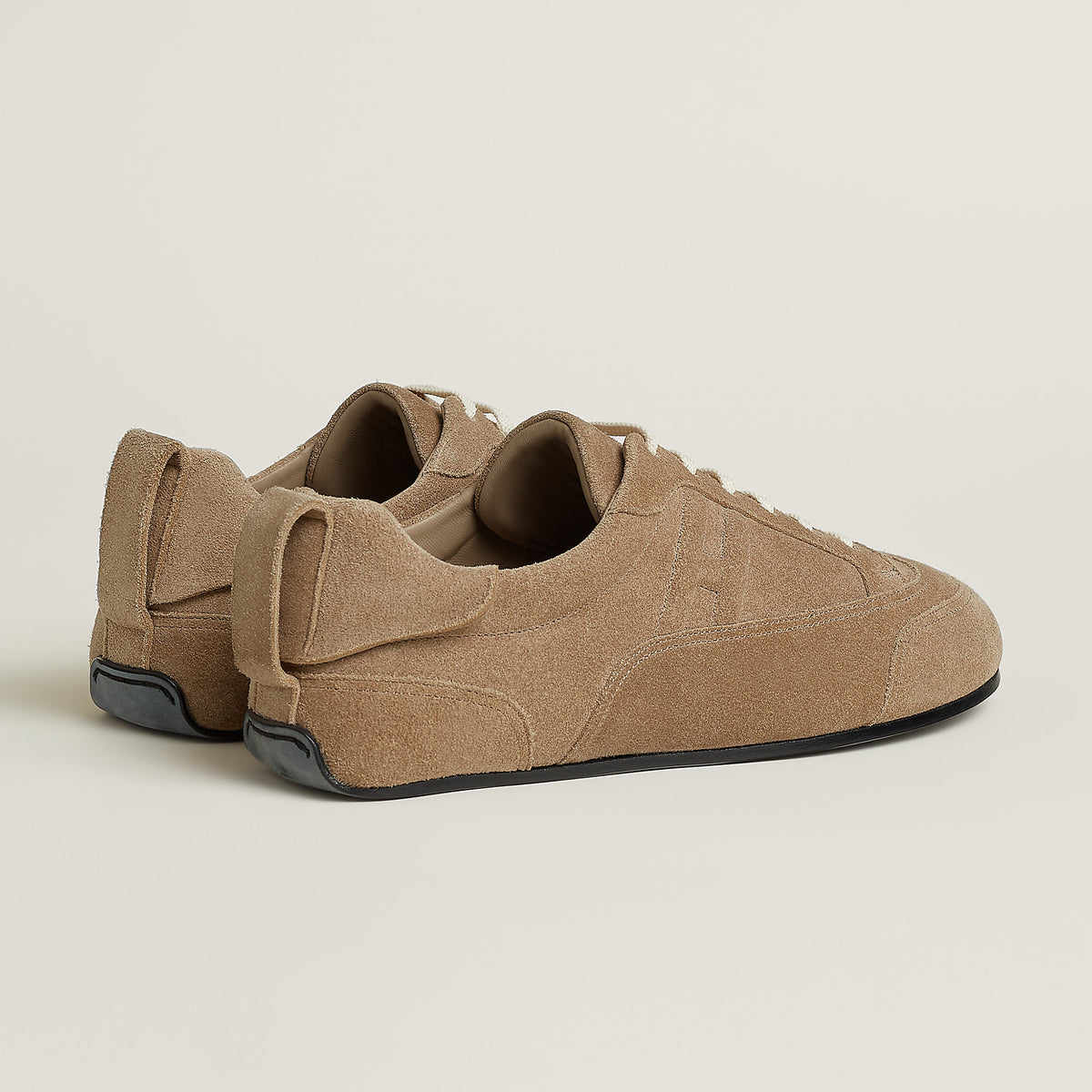 Hermes May Derby Shoe Beige Sable