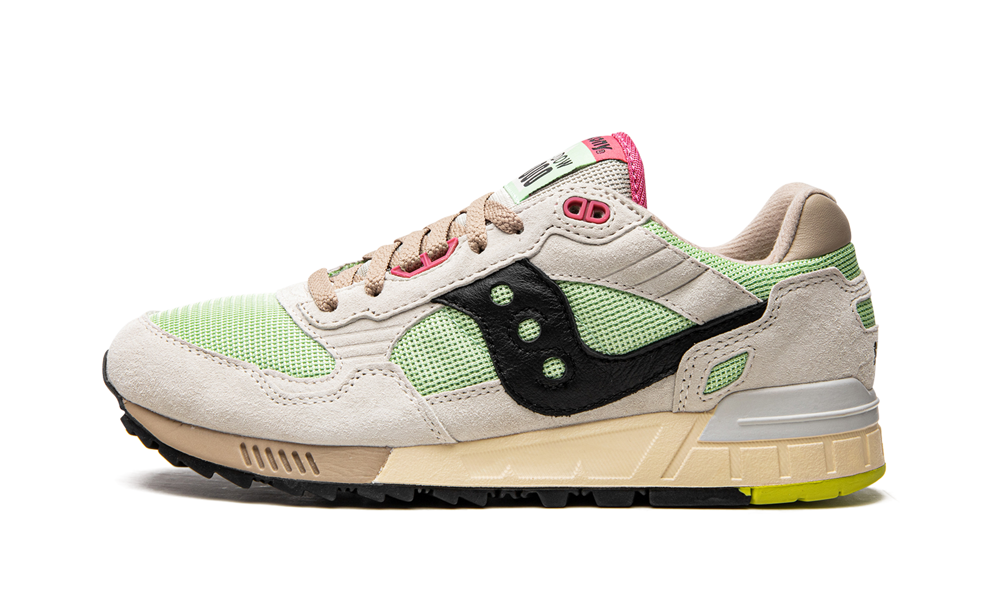 Saucony Shadow 5000 Beige Green Pink