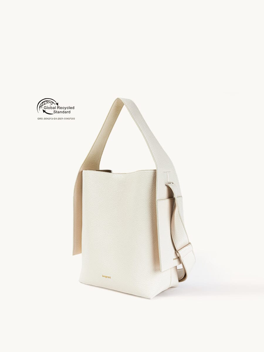 Songmont Medium Drippy Tote Bag (Vegan Leather) Eco Cloud