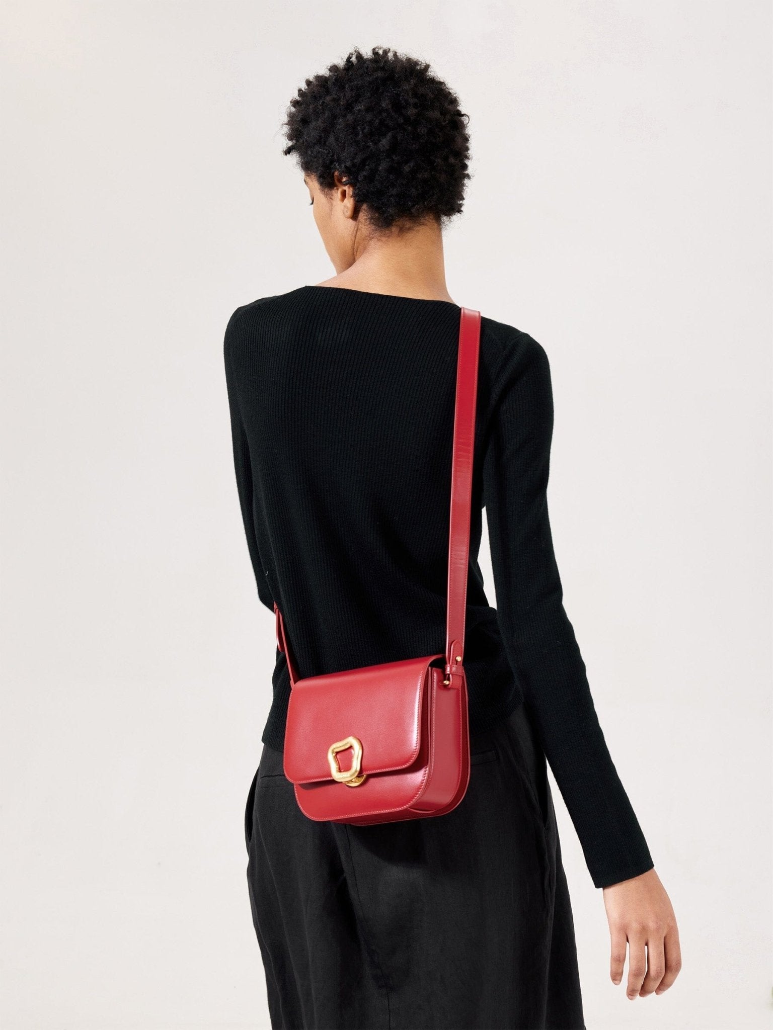 Songmont Medium Reset Tofu Bag Lucky Red