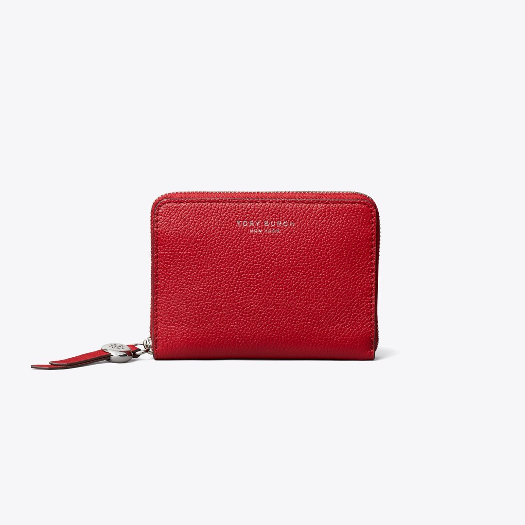 Tory Burch Medium Romy Wallet Tory Red
