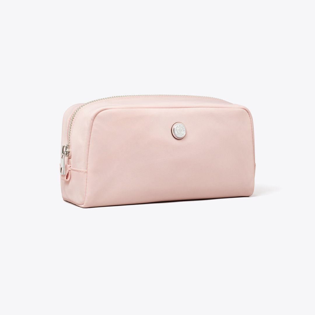 Tory Burch Medium Twist Cosmetic Case Rose Mist