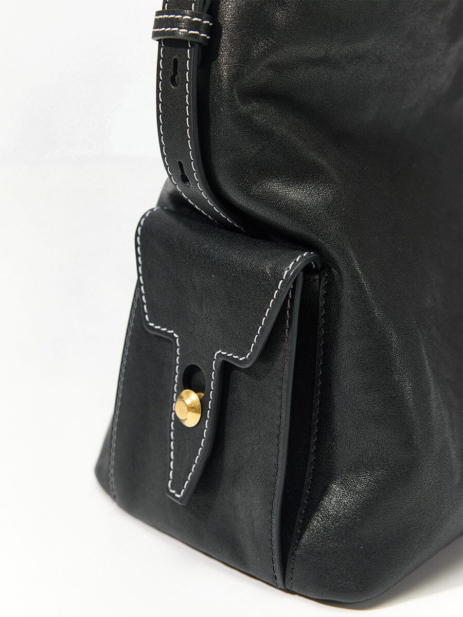 Songmont Medium Yore Hobo Bag Onyx