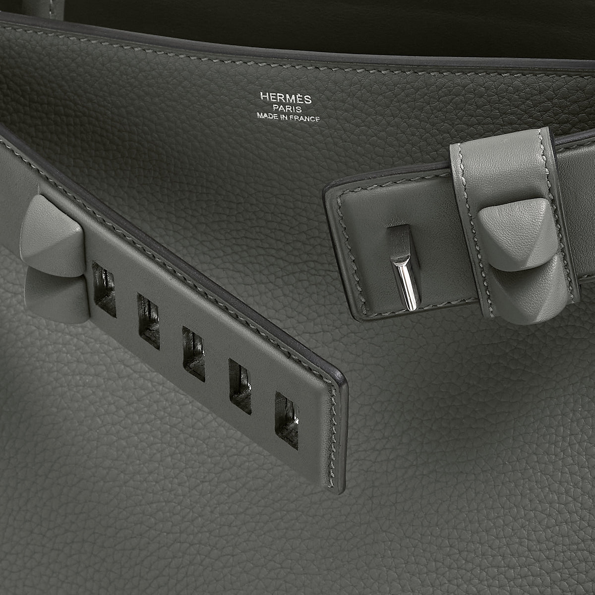 Hermes Medor Bag Gris Meyer