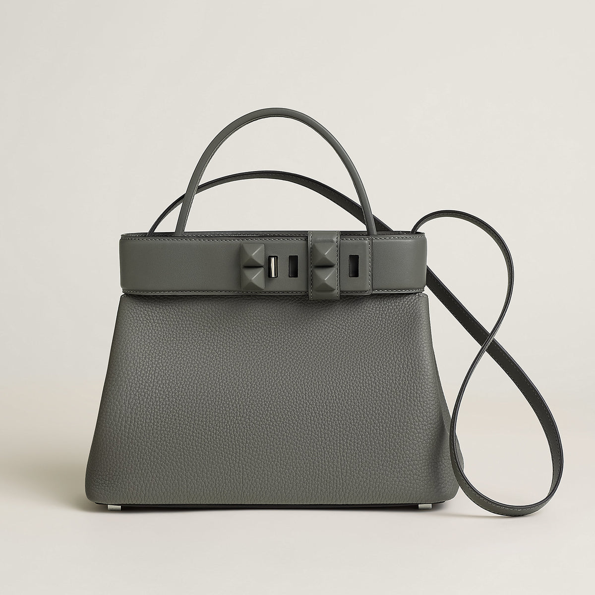 Hermes Medor Bag Gris Meyer