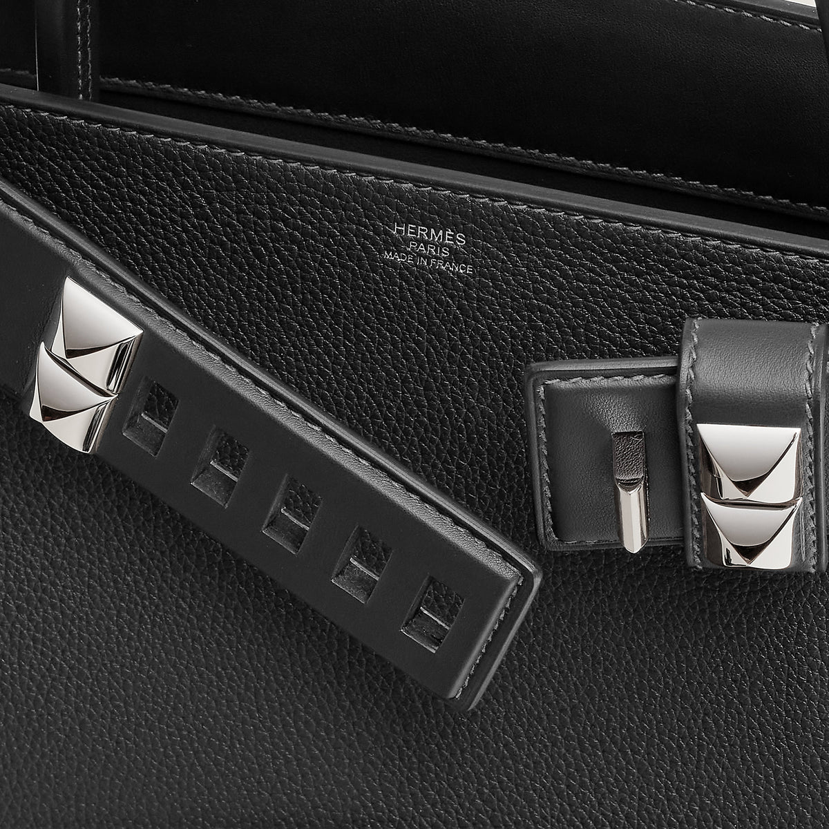 Hermes Medor Clous Bag Noir