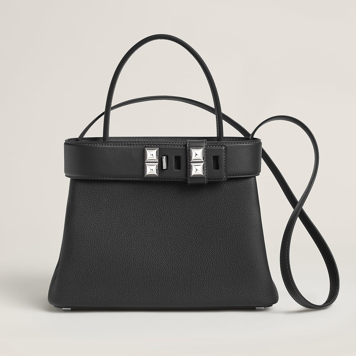 Hermes Medor Clous Bag Noir