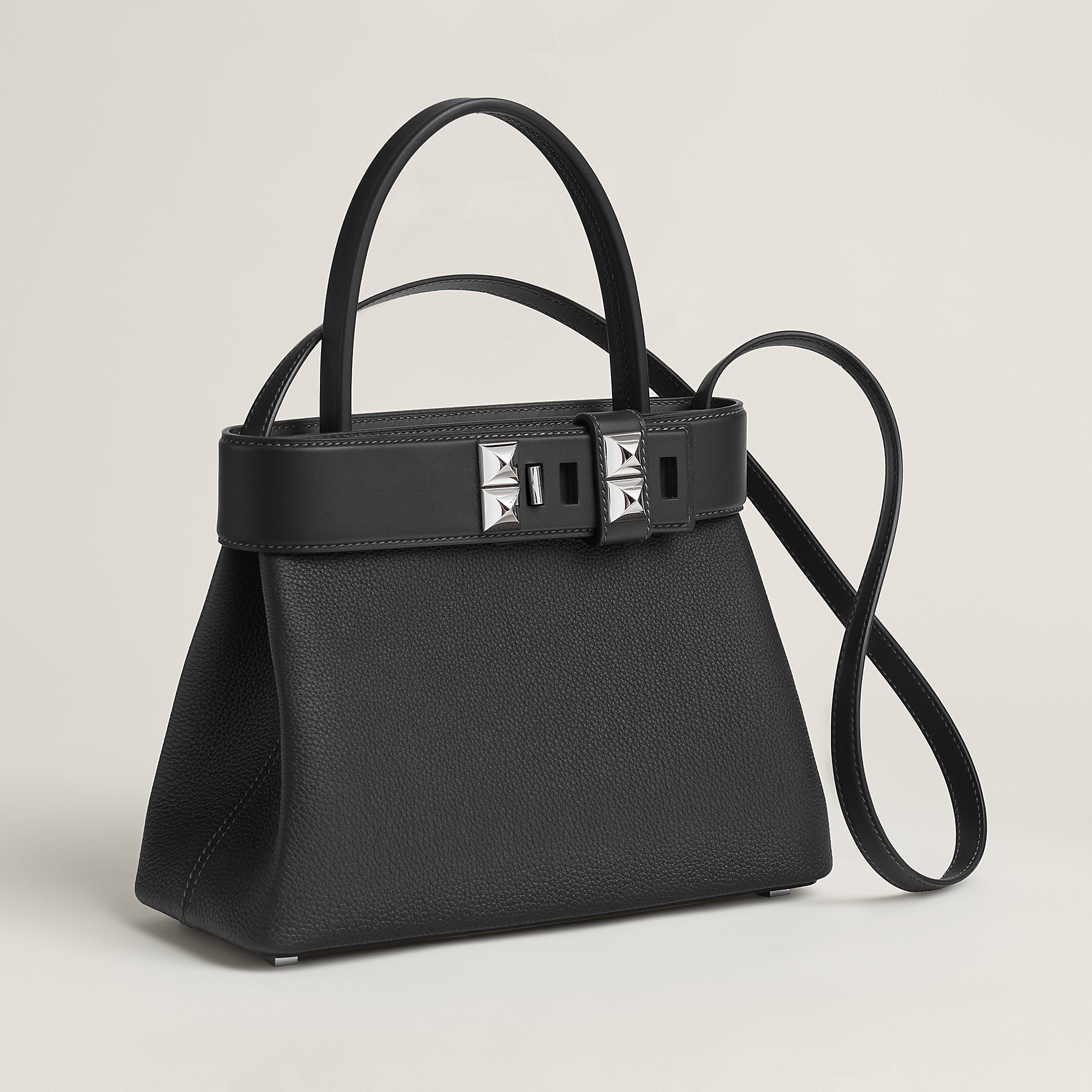 Hermes Medor Clous Bag Noir