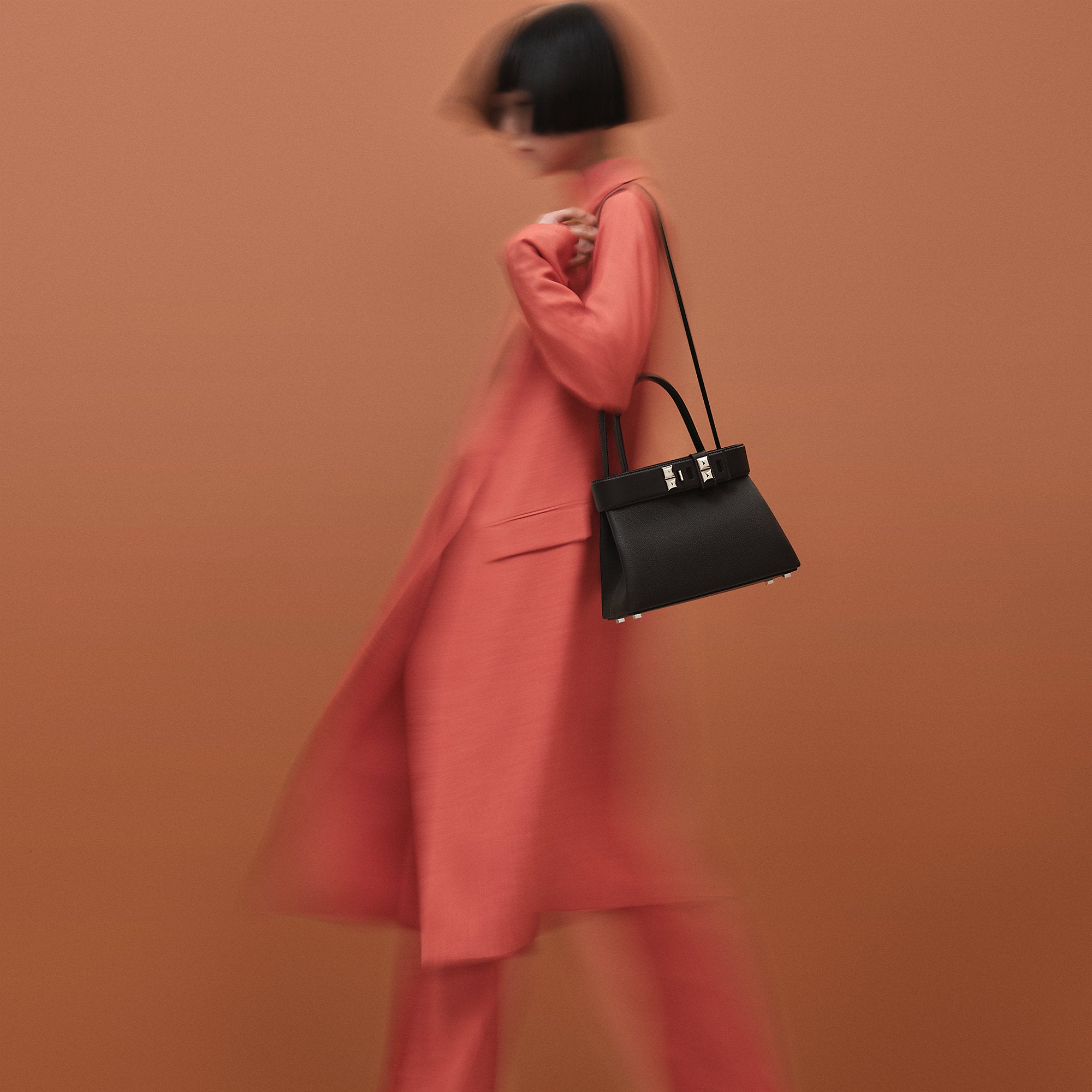 Hermes Medor Clous Bag Noir