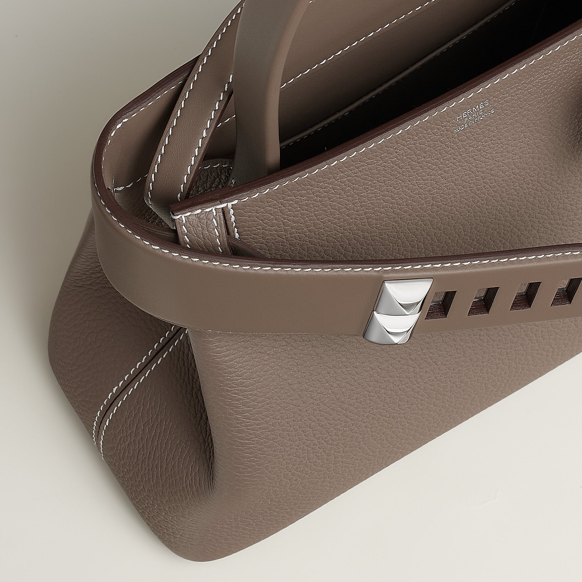 Hermes Medor Clous Bag Toupe