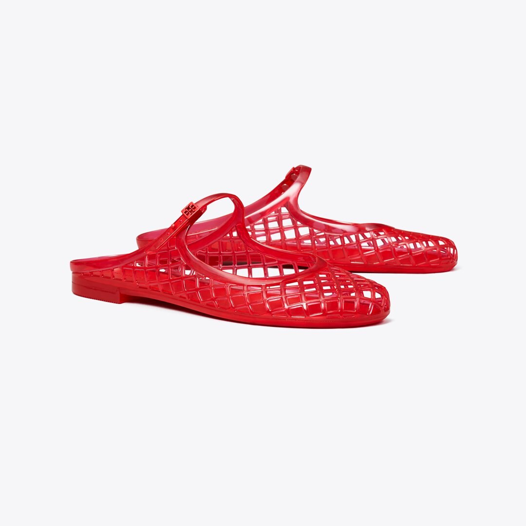 Tory Burch Mellow Mary Jane Jelly RED VOLCANO / RED VOLCANO