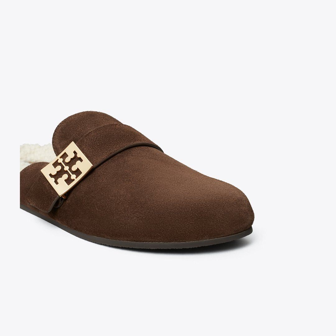 Tory Burch Mellow Mule DARK COCOA / TAUPE