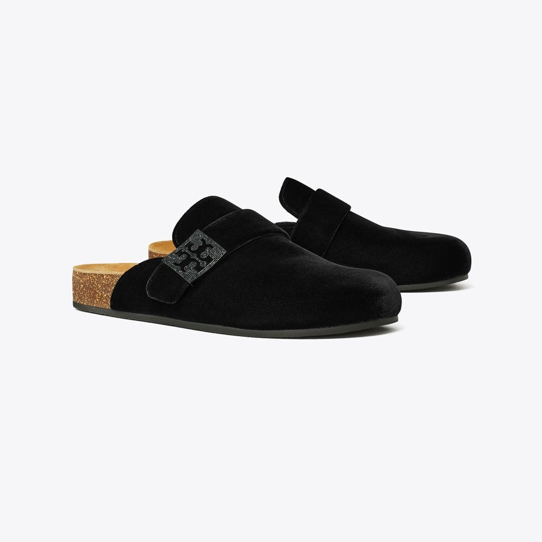 Tory Burch Mellow Pav Mule PERFECT BLACK / JET