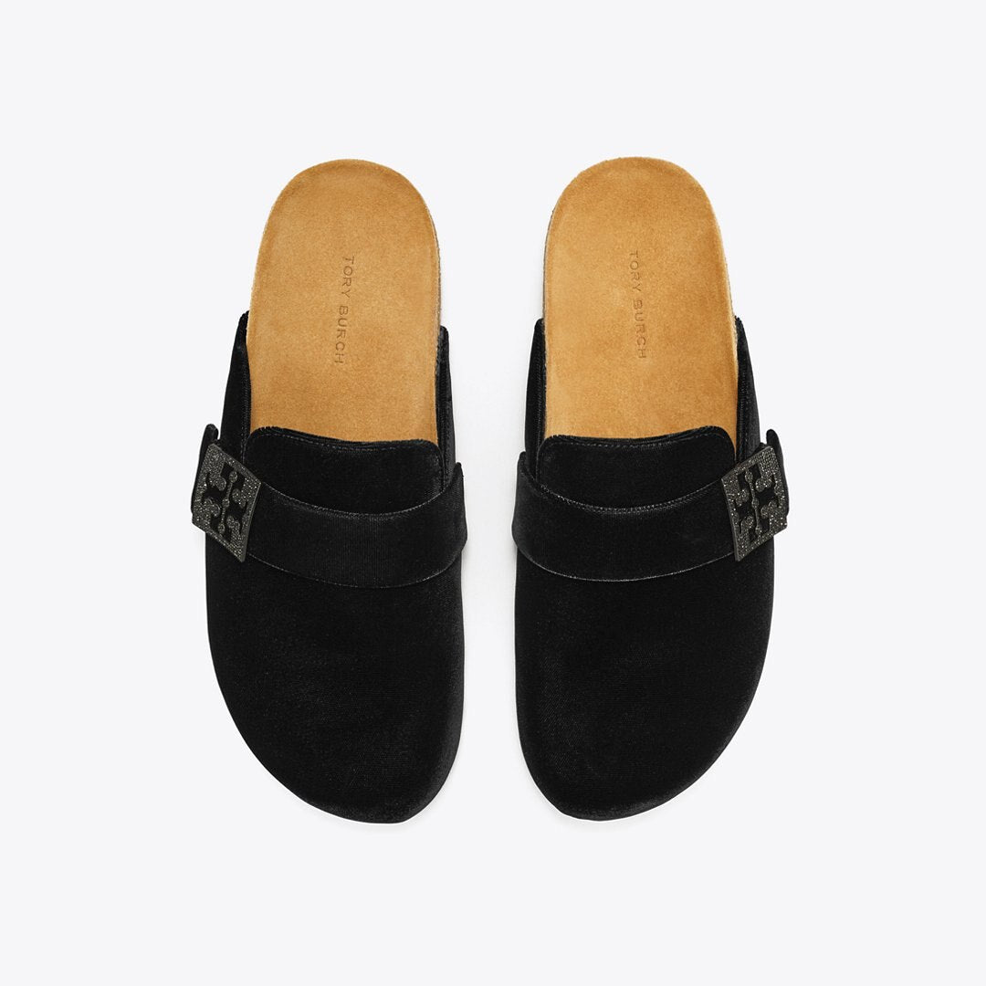 Tory Burch Mellow Pav Mule PERFECT BLACK / JET