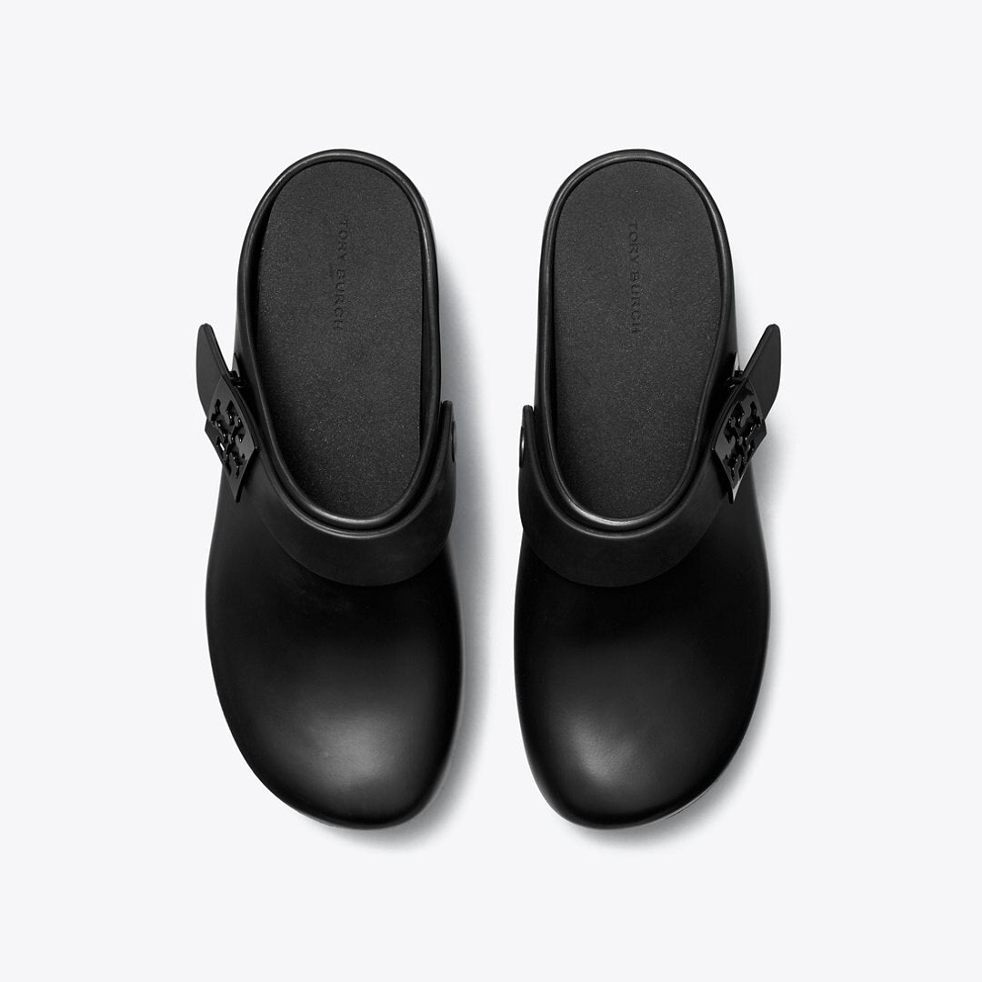 Tory Burch Mellow Platform Heeled Clog PERFECT BLACK