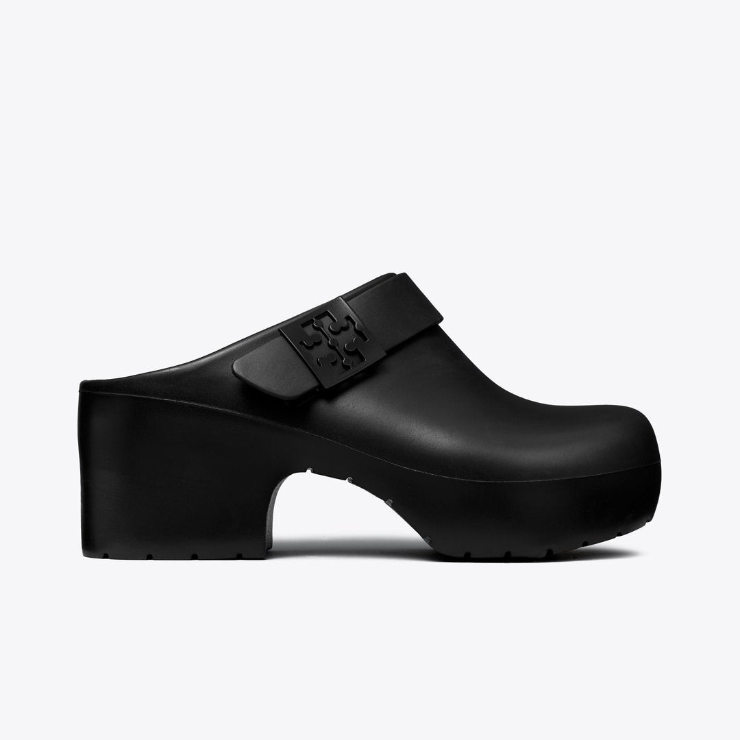 Tory Burch Mellow Platform Heeled Clog PERFECT BLACK