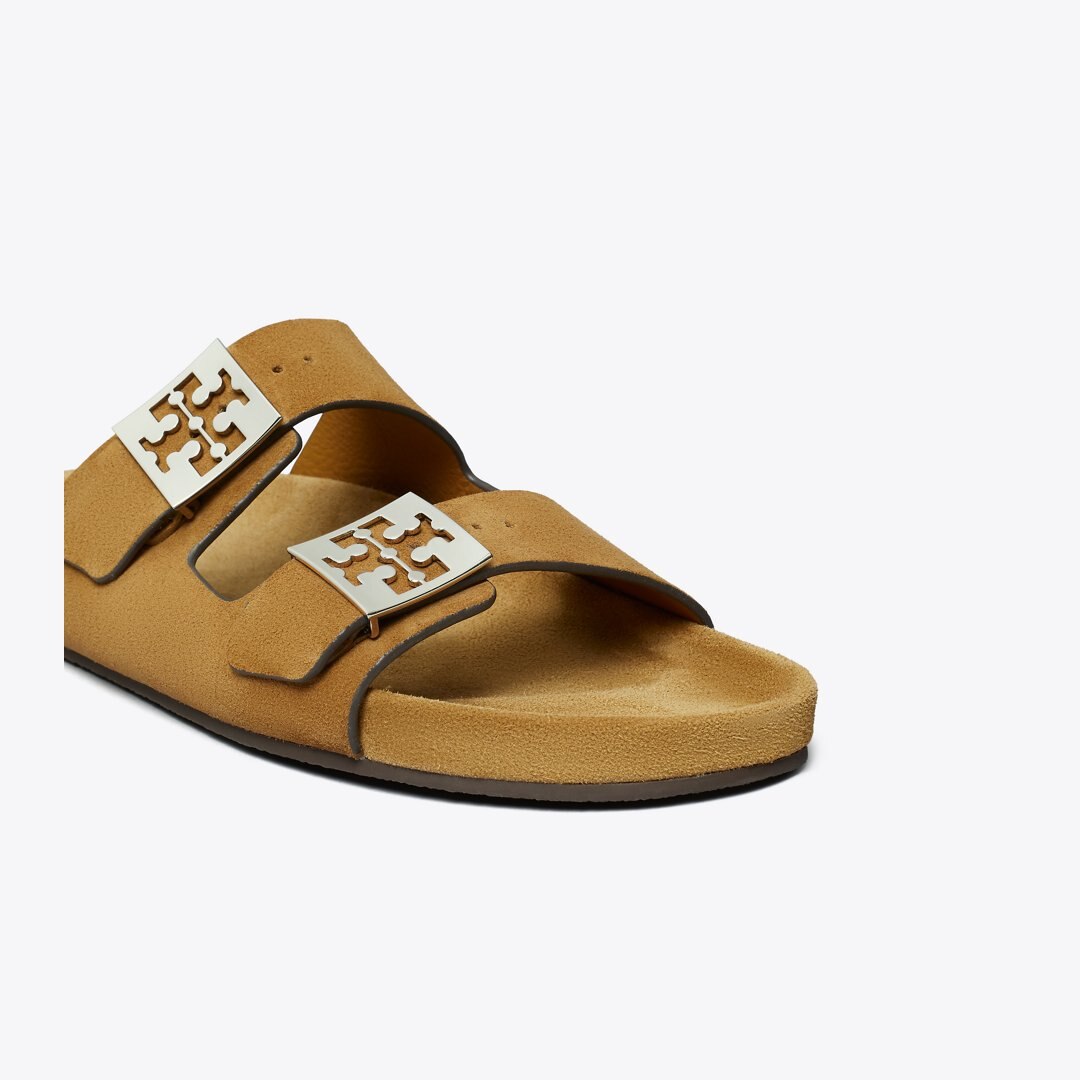 Tory Burch Mellow Sandal TOFFEE / LIGHT TEAK