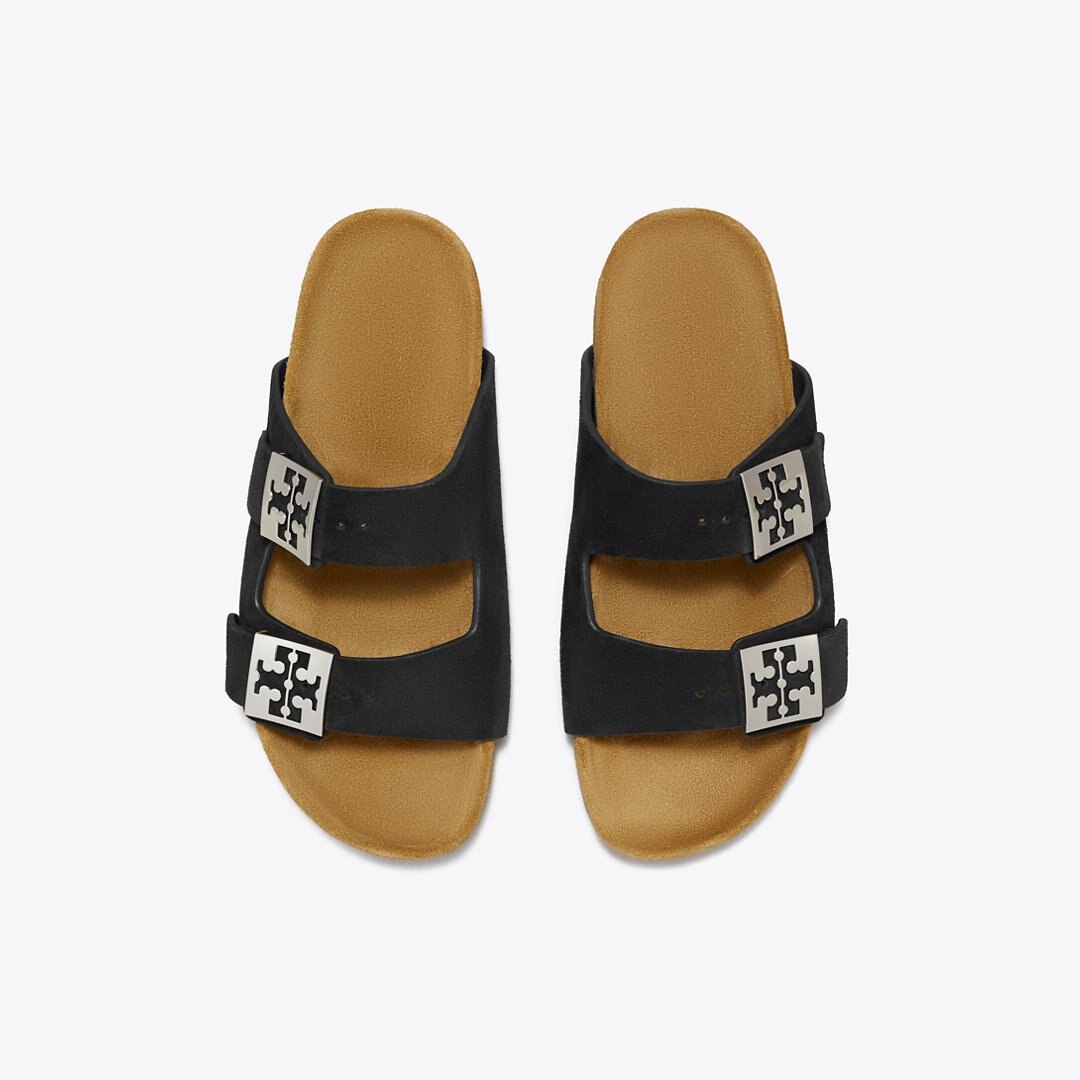 Tory Burch Mellow Sandal PERFECT BLACK / LIGHT TEAK