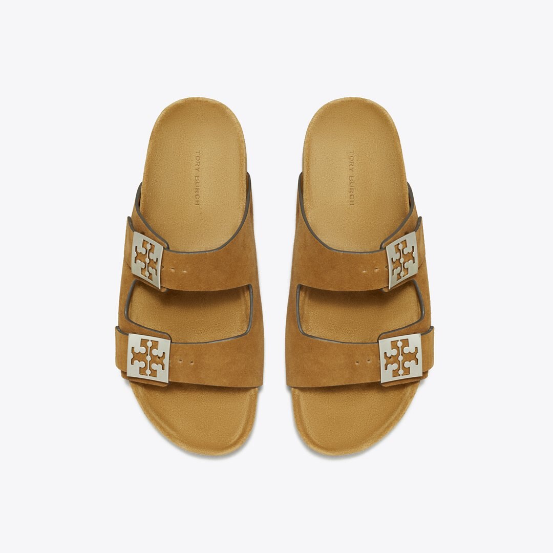 Tory Burch Mellow Sandal TOFFEE / LIGHT TEAK