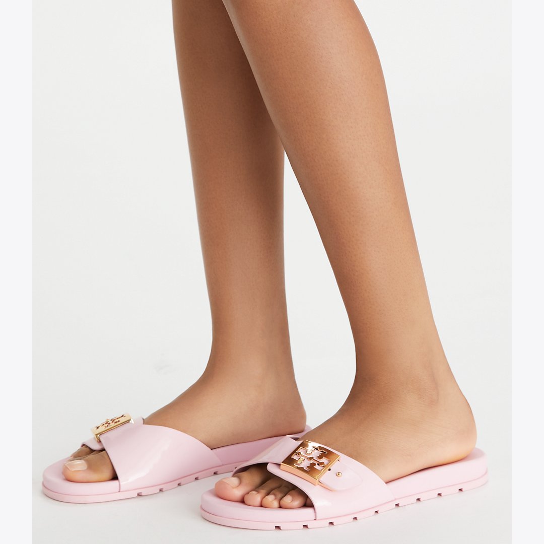 Tory Burch Mellow Slide ROSA CANDY / GOLD