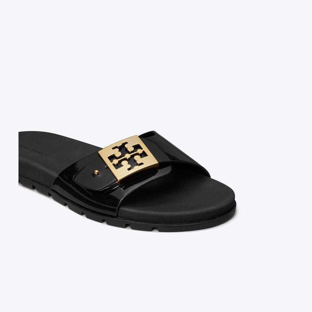 Tory Burch Mellow Slide PERFECT BLACK / GOLD