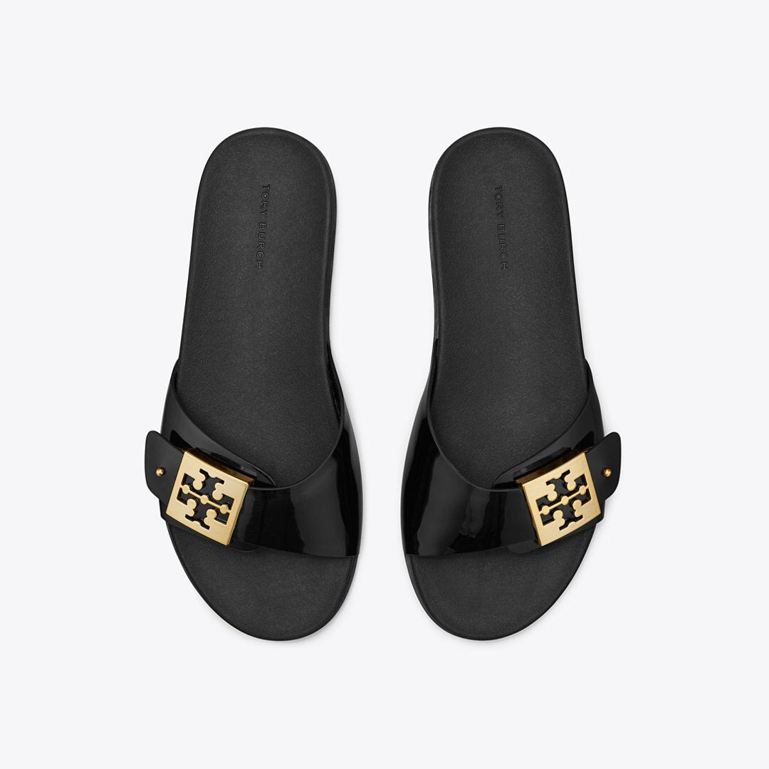 Tory Burch Mellow Slide PERFECT BLACK / GOLD