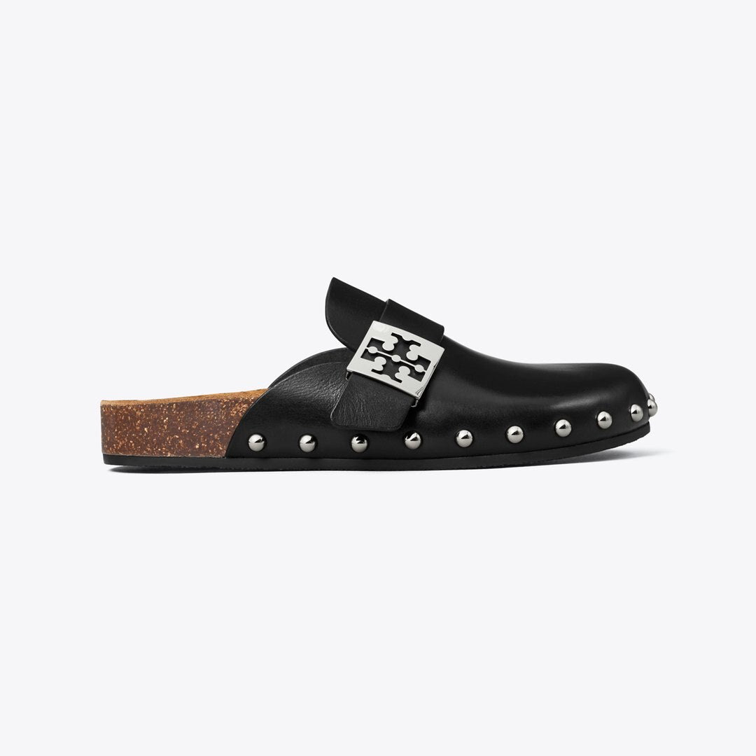 Tory Burch Mellow Studded Mule PERFECT BLACK