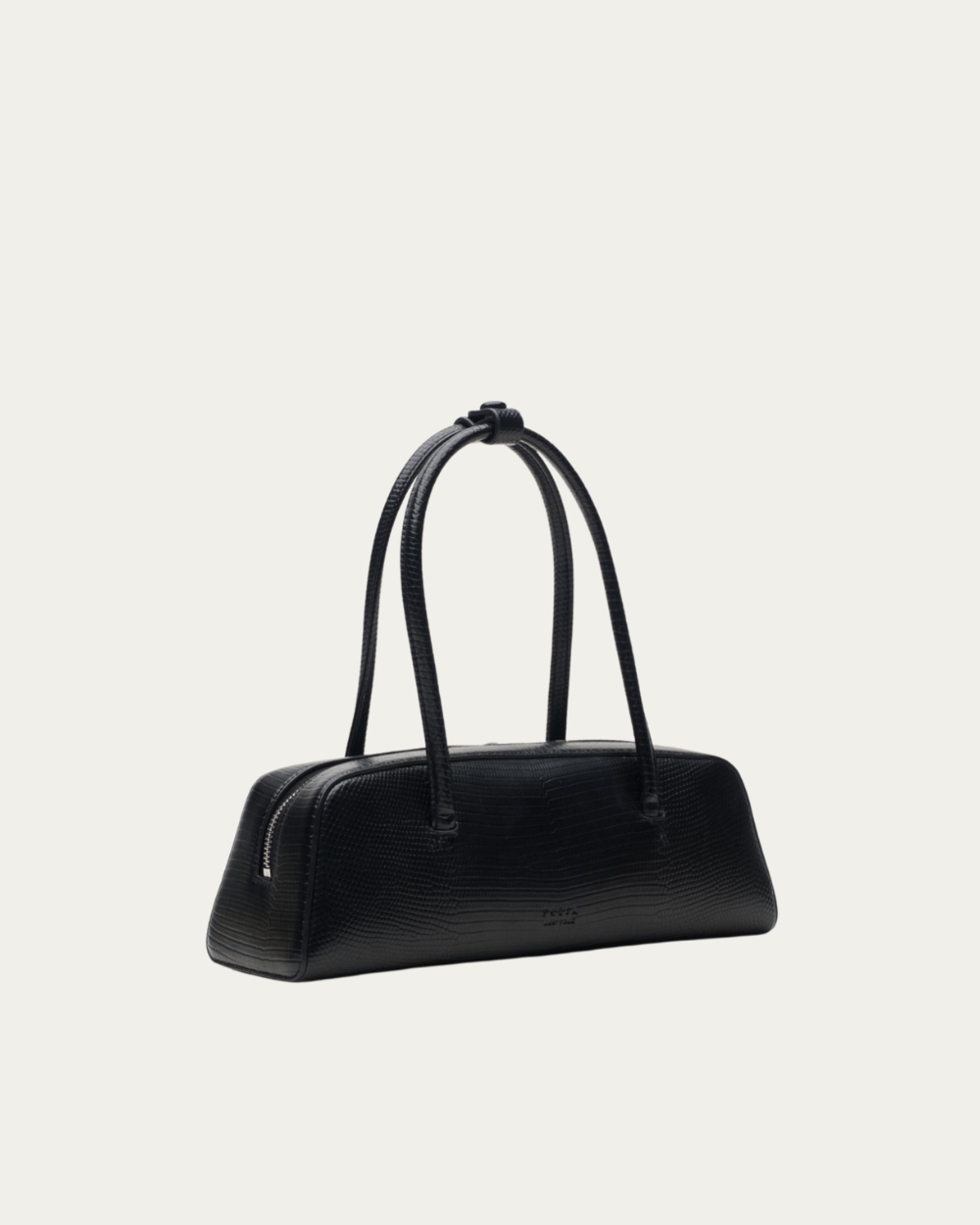 Freja Mercer Bag Black Lizard