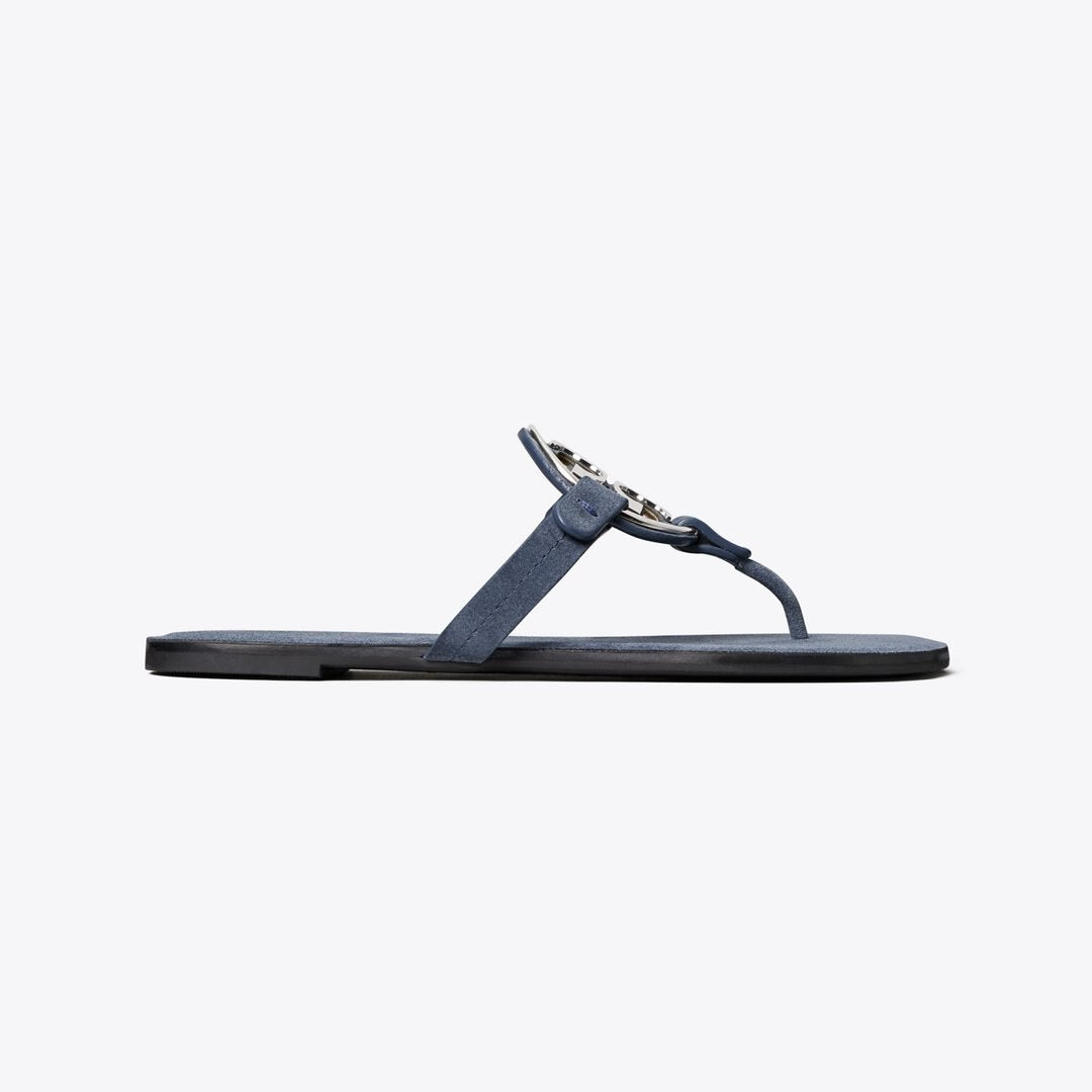 Tory Burch Metal Miller DEEP WAVE / SILVER
