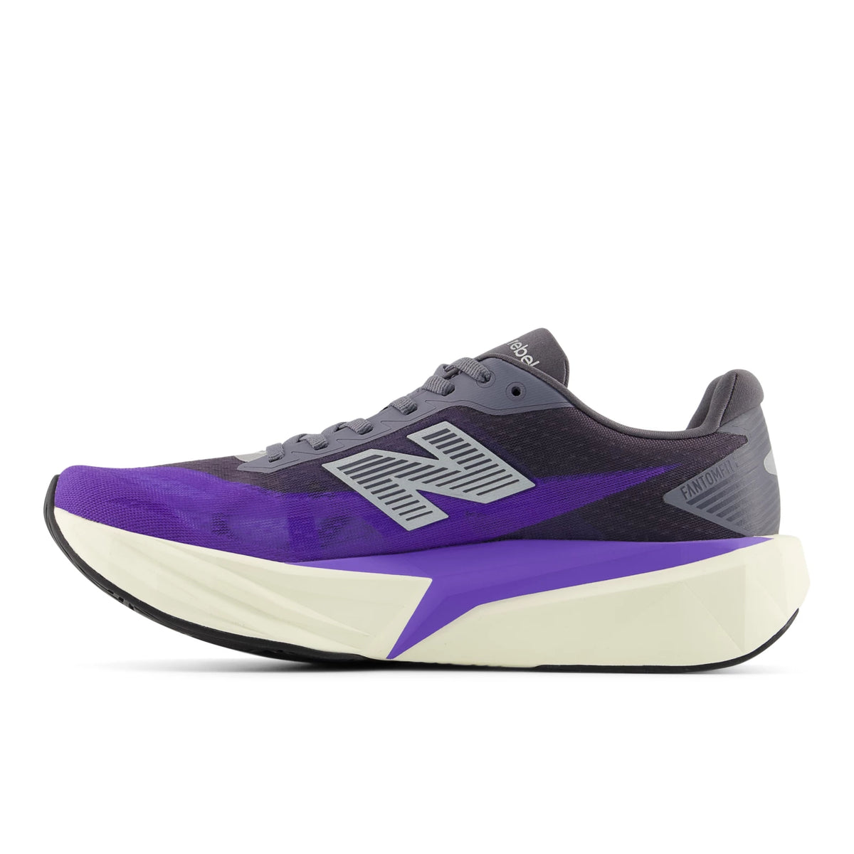 New Balance Fuelcell Rebel V5 Electric Indigo with Truffle Salt and Silver Metallic