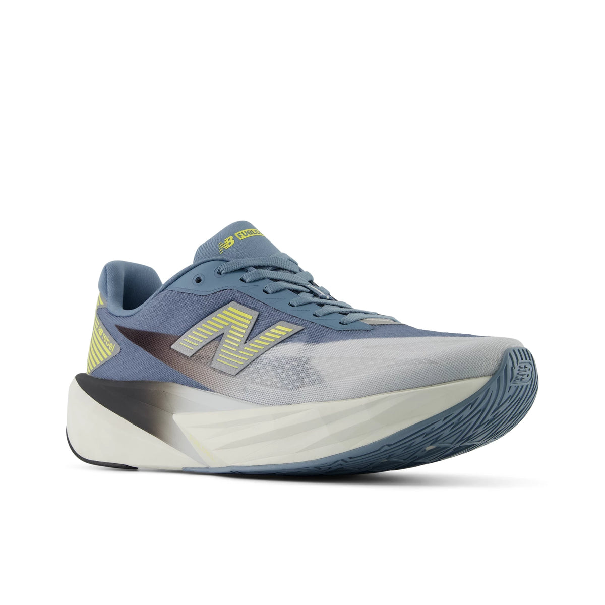 New Balance Night Lights Fuelcell Rebel V5 Fresh Air with Zinc Blue