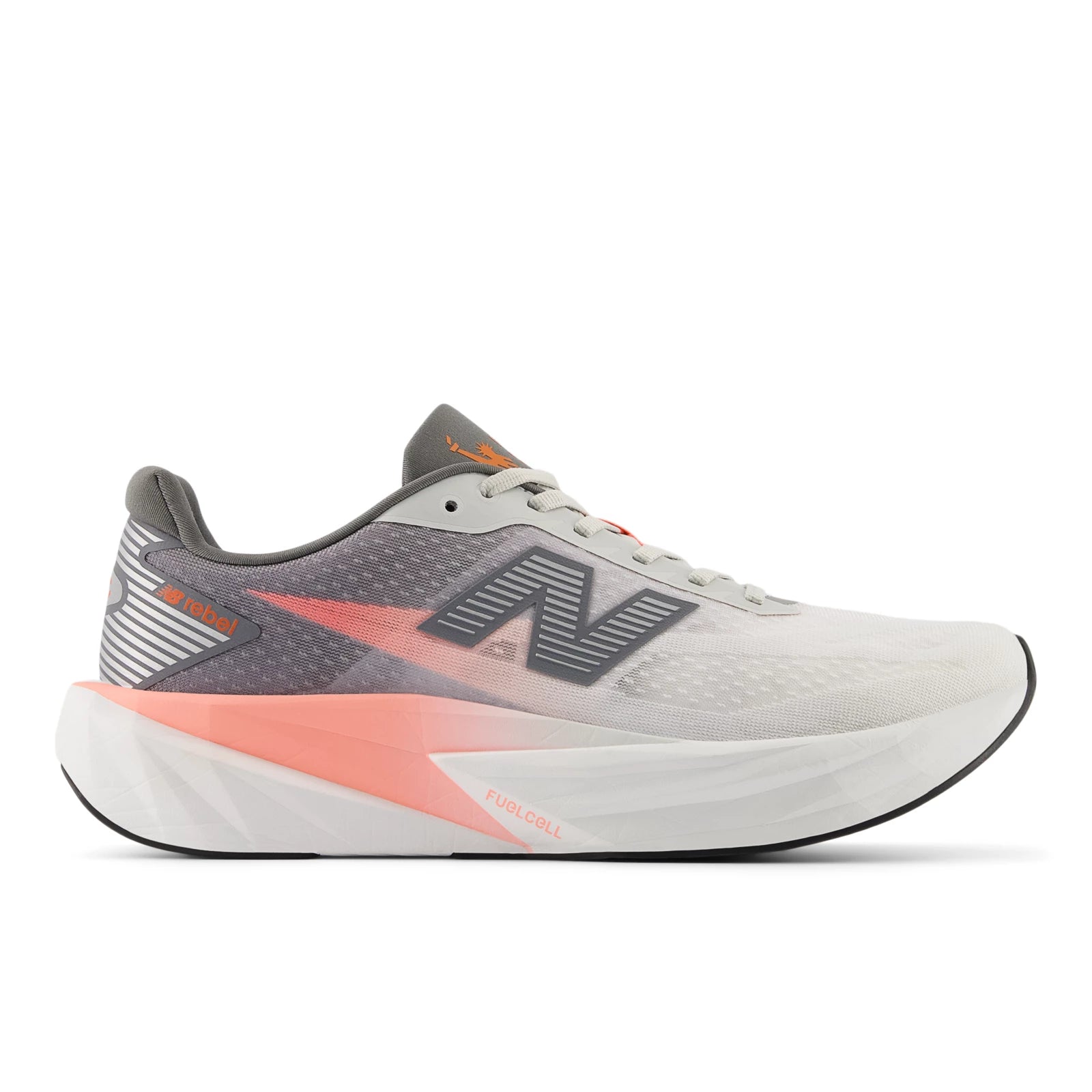 New Balance Tcs Nyc Marathon Fuelcell Rebel V5 Grapefruit With Grey Matter And Poppy Grapefruit With Grey Matter And Poppy