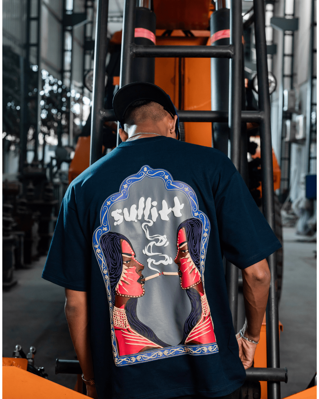 MIDNIGHT LADY SMOKE TEE