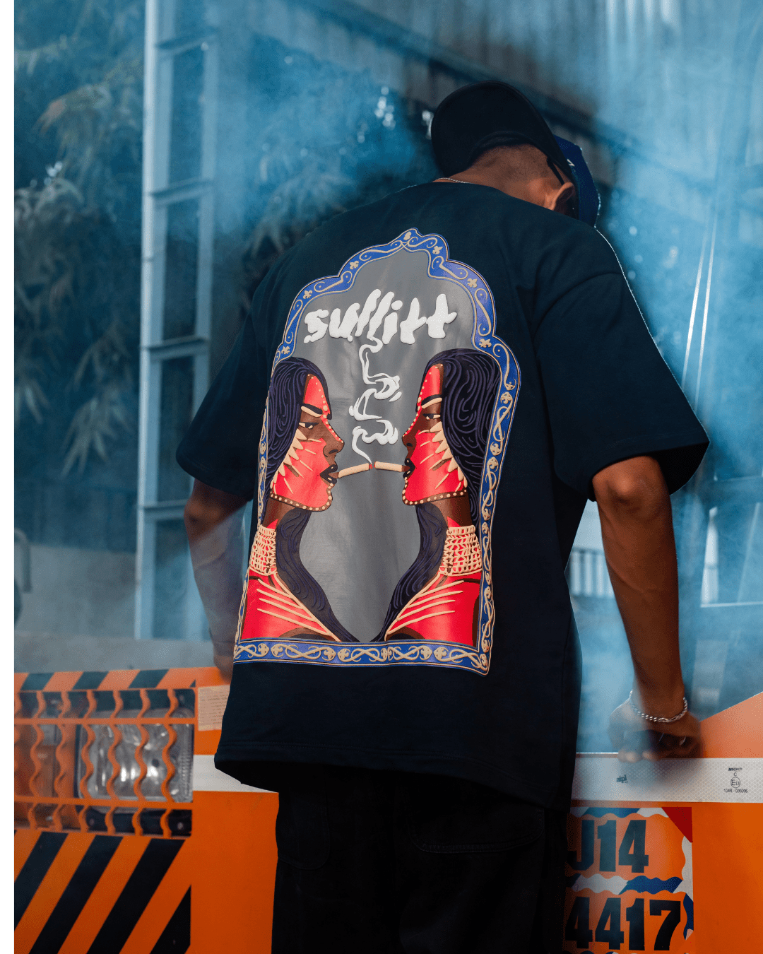 MIDNIGHT LADY SMOKE TEE