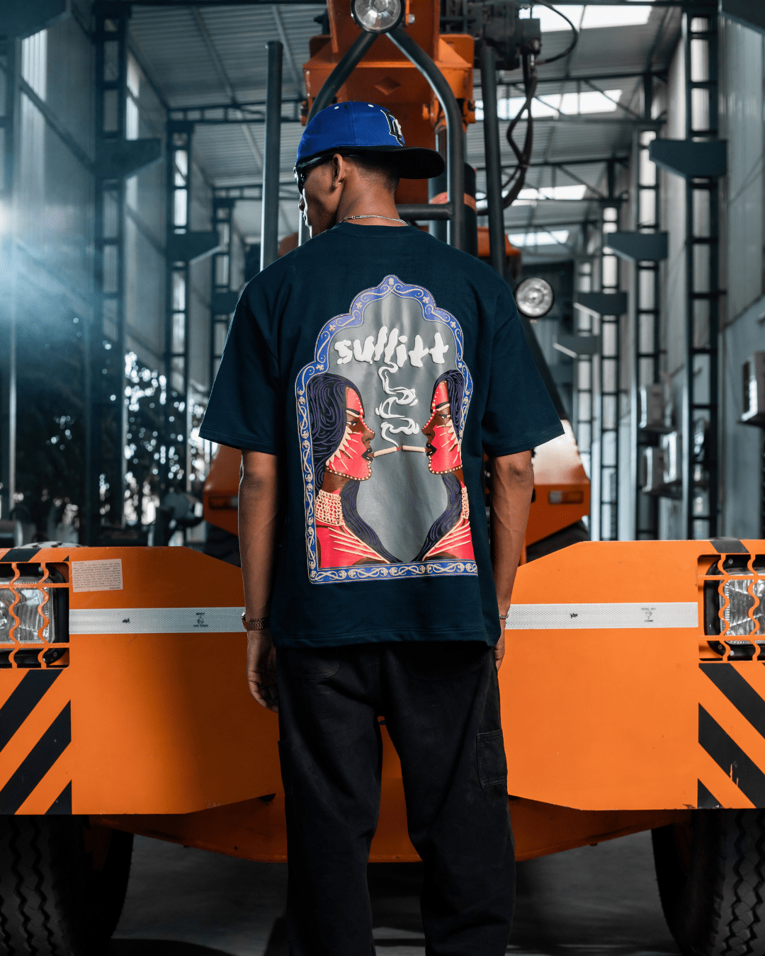 MIDNIGHT LADY SMOKE TEE