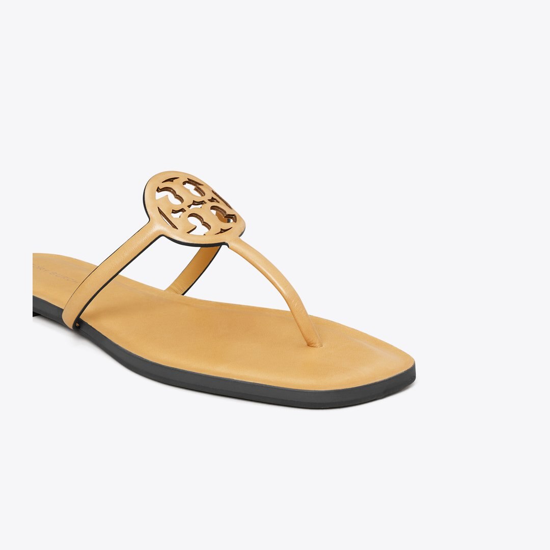 Tory Burch Miller Capri Sandal HONEYCOMB TAN