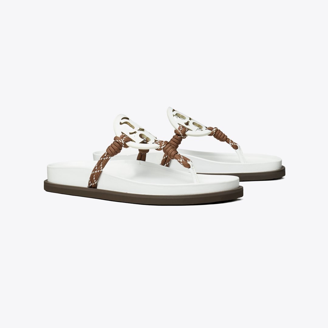 Tory Burch Miller Cloud Rope Sandal CLOUD / COCOA MULTI