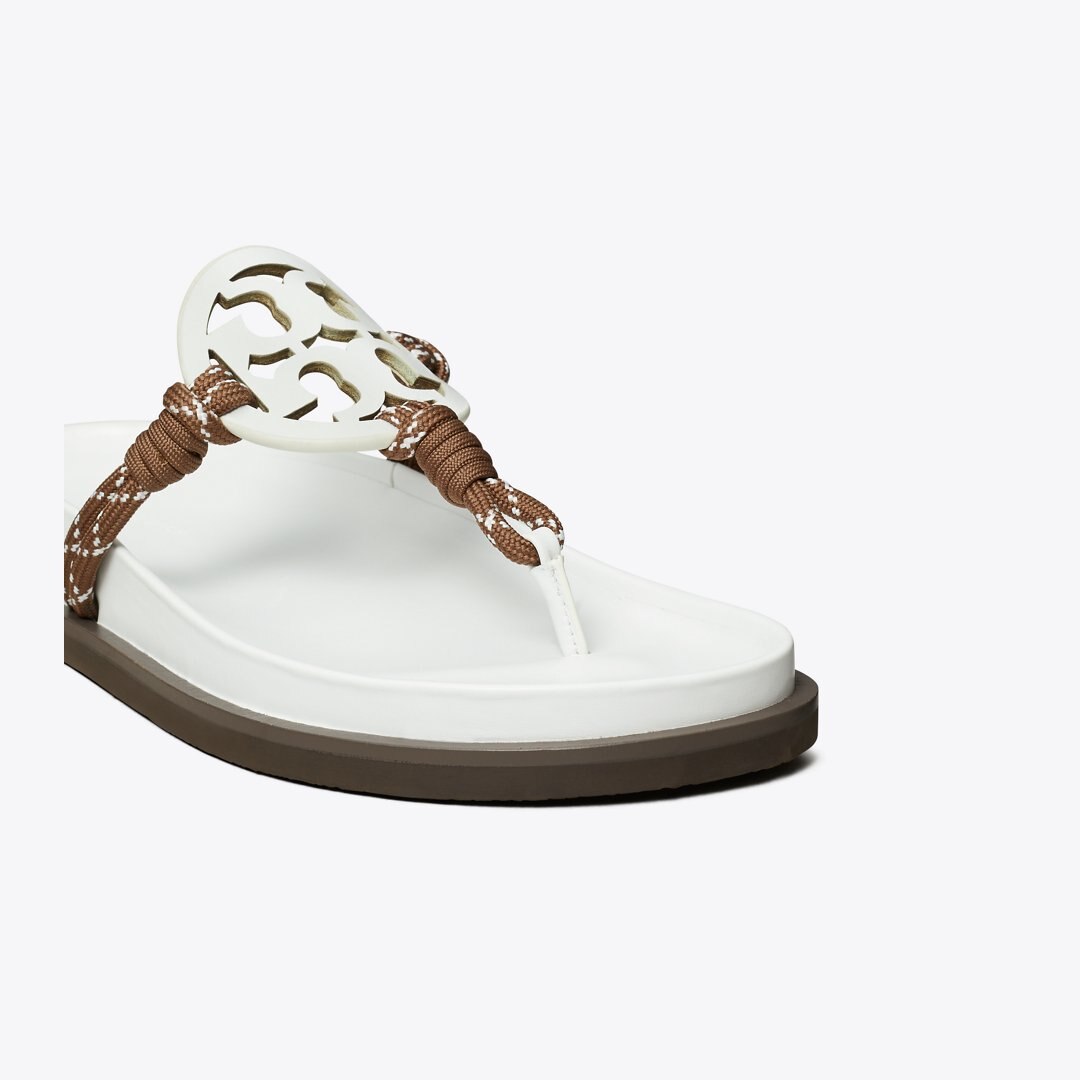Tory Burch Miller Cloud Rope Sandal CLOUD / COCOA MULTI