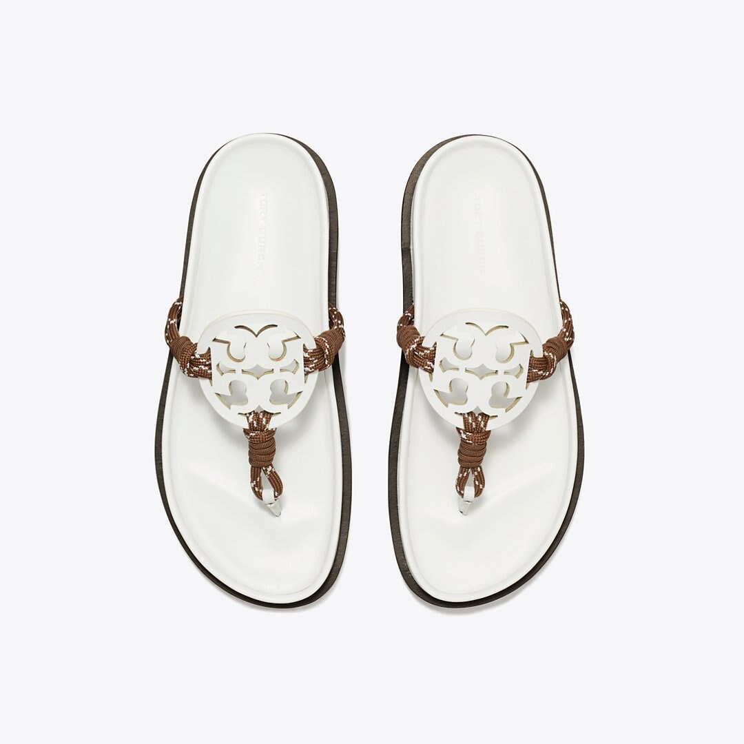 Tory Burch Miller Cloud Rope Sandal CLOUD / COCOA MULTI