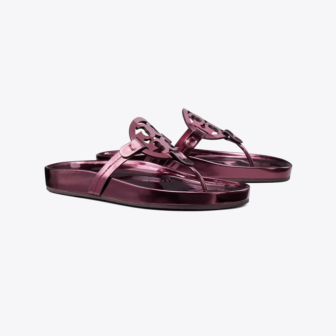 Tory Burch Miller Cloud Sandal Merlot