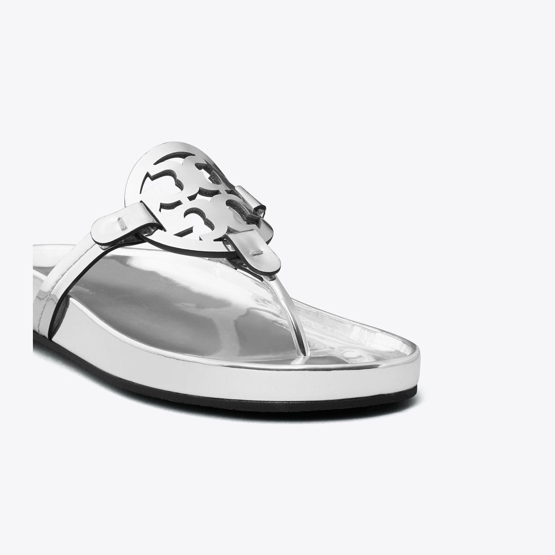 Tory Burch Miller Cloud Sandal ARGENTO
