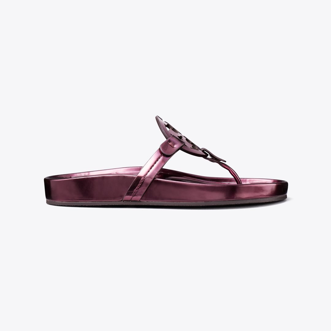 Tory Burch Miller Cloud Sandal Merlot