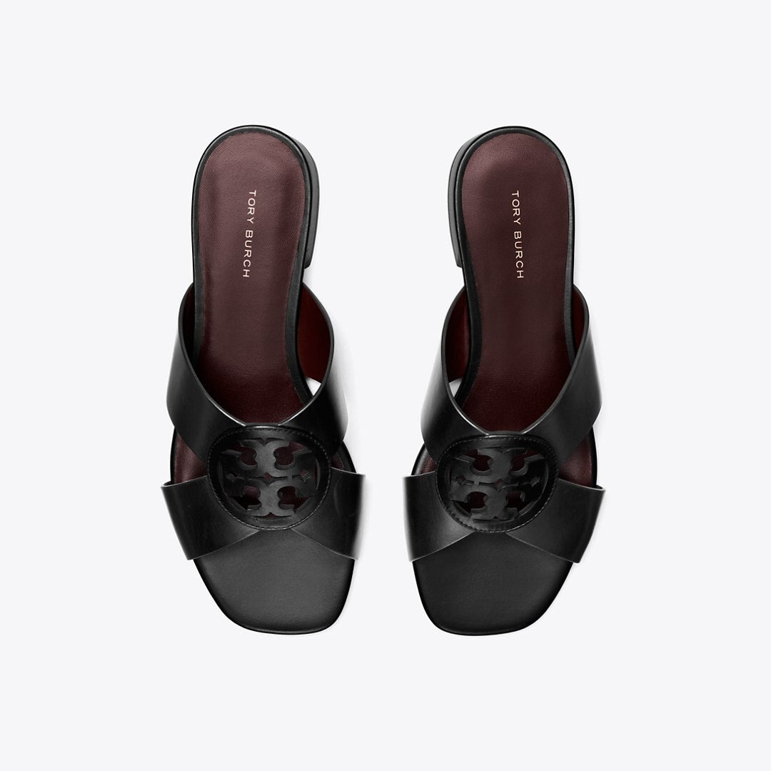 Tory Burch Miller Crisscross Sandal PERFECT BLACK