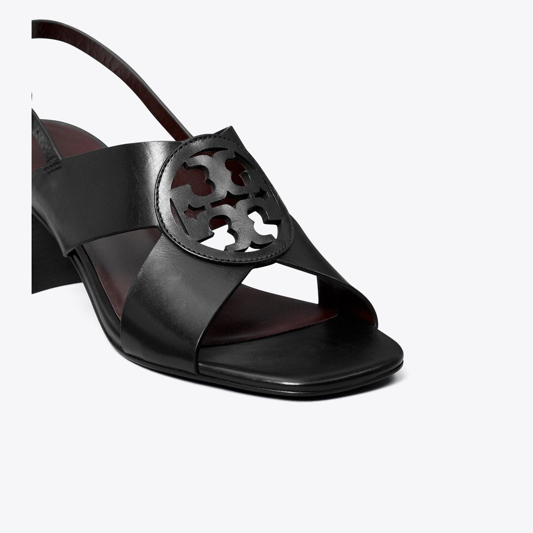 Tory Burch Miller Heeled Sandal PERFECT BLACK